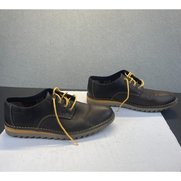 Clarks Shoes Mens Oxford Shoes Brown Leather‎ Size 13 M 65998 main image 14